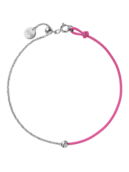 ICE - Jewellery - Diamond bracelet - Chaine et cordon - Pink