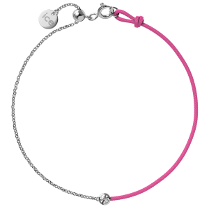 ICE - Jewellery - Diamond bracelet - Chaine et cordon - Pink