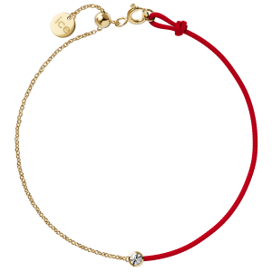 ICE - Jewellery - Diamond bracelet - Chaine et cordon - Red