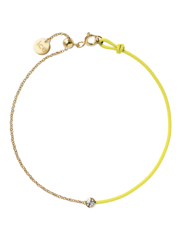 ICE - Jewellery - Diamond bracelet - Chaine et cordon - Yellow