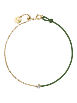 ICE - Jewellery - Diamond bracelet - Chaine et cordon - Khaki