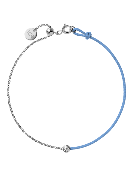 ICE - Jewellery - Diamond bracelet - Chaine et cordon - Blue