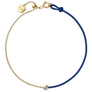 ICE - Jewellery - Diamond bracelet - Chaine et cordon - Dark blue