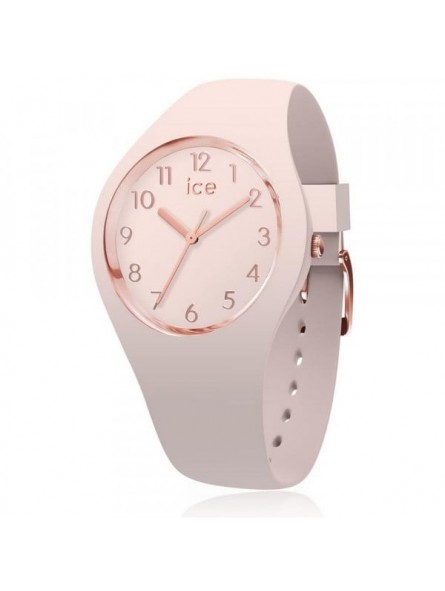 Ice Watch - Montre Femme - Boîtier Acier Rose - Bracelet Silicone Rose - Ref 015330