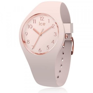 Ice Watch - Montre Femme - Boîtier Acier Rose - Bracelet Silicone Rose - Ref 015330