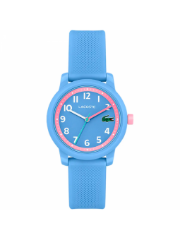 Lacoste - Montre Junior Cadran et Bracelet Silicone Bleu - Ref 2030041