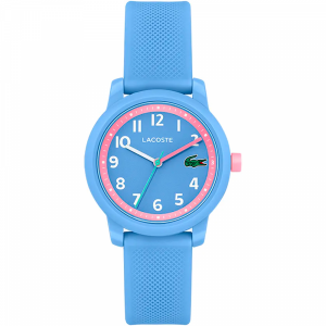 Lacoste - Montre Junior Cadran et Bracelet Silicone Bleu - Ref 2030041
