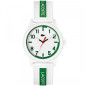 Lacoste - Montre Junior Cadran et Bracelet Silicone Blanc Vert - Ref 2020140