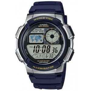 Montre Homme CASIO Numérique Résine Noir - W-218H-1AVEF