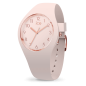 Ice Watch - Montre Femme - Boîtier Acier Rose - Bracelet Silicone Rose - Ref 015330