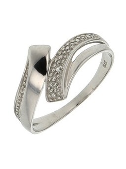 Bague multi diamants 0,006 ct Fantaisie or blanc 375