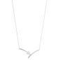 Collier solitaire Coeur Oxyde