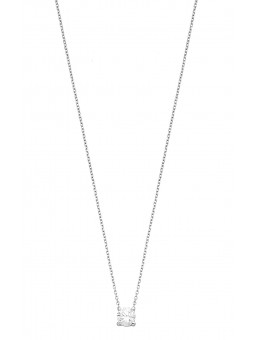 Collier Forçat Oxyde or blanc