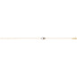 Bracelet Oxyde Fantaisie anneau entrelacet or bicolore 375