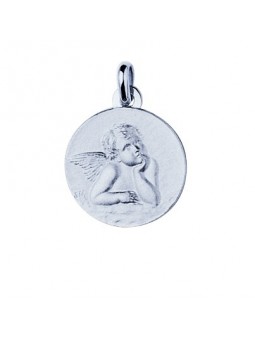 Médaille or750 blanc