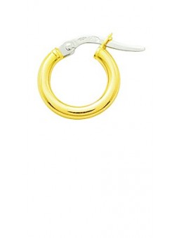 Boucles d'oreilles créoles or 750/000