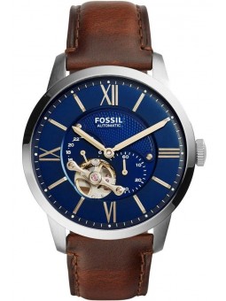 Montre Homme Fossil Automatique Townsman Cuir Marron - ME3110