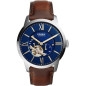 Montre Homme Fossil Automatique Townsman Cuir Marron - ME3110