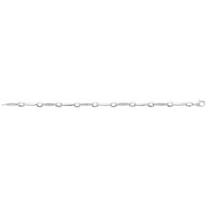 Bracelet souple diamants 0,005 ct