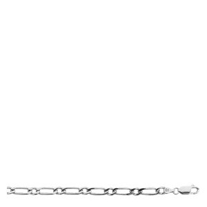 Collier alternée 1/1 5 mm 50 cm