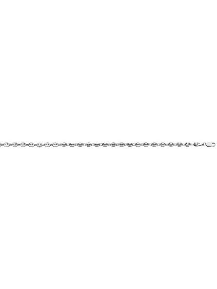 Bracelet Grain de café argent 925 rhodié