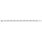 BRACELET MARINE 7 MM ARGENT RHODIE