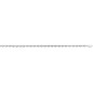 Bracelet Grain de café argent 925 rhodié