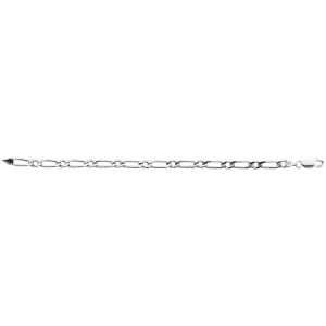 Bracelet ALTERNEE 1-1 5 mm argent rhodié