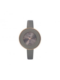 Girl Only - Montre Femme Cadran gris, bracelet cuir - Ref 698757