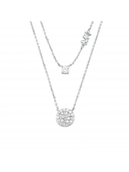 Michael Kors - Collier argent 925 rhodié, oxyde zirconium - Ref. MKC1591AN040