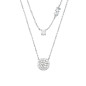 Michael Kors - Collier argent 925 rhodié, oxyde zirconium - Ref. MKC1591AN040 Michael Kors - Collier argent 925 rhodié, oxyde zirconium - Ref. MKC1591AN040
