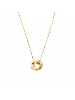 Michael Kors - Collier doré en argent 925, oxyde zirconium - Ref. MKC1554AN710