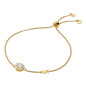 Michael Kors - Bracelet doré, argent 925, oxyde zirconium - Ref. MKC1206AN710 Michael Kors - Bracelet doré, argent 925, oxyde zirconium - Ref. MKC1206AN710