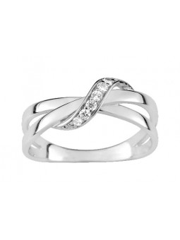 Bague Bijou Collection Asrm99Z Asrm99Z - Marque Collection Elsass Bijouterie  Argent 925/1000 - Couleur Blanc Oxyde De Zirconium