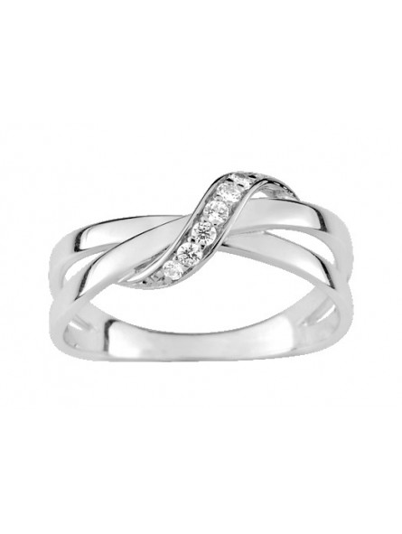 Bague Bijou Collection Asrm99Z Asrm99Z - Marque Collection Elsass Bijouterie  Argent 925/1000 - Couleur Blanc Oxyde De Zirconium
