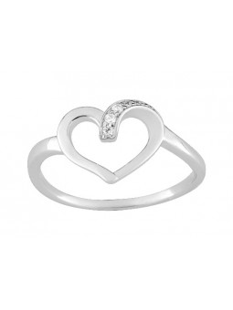 Bague Bijou Collection Asrm47Z Asrm47Z - Marque Collection Elsass Bijouterie  Argent 925/1000 - Couleur Blanc Oxyde De Zirconium