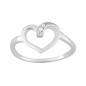 Bague Bijou Collection Asrm47Z Asrm47Z - Marque Collection Elsass Bijouterie  Argent 925/1000 - Couleur Blanc Oxyde De Zirconium