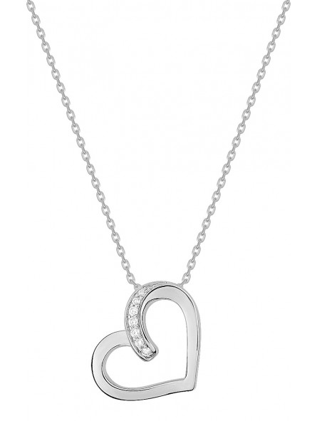 Collier Ox Zirc 40Cms Ag925Rh