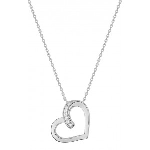 Collier Ox Zirc 40Cms Ag925Rh