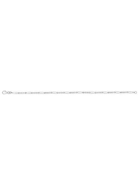 Bracelet Ox Blc 19C Ag925Rh - Marque Collection Elsass Bijouterie  Argent 925/1000 - Couleur Blanc Oxyde De Zirconium