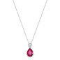Collier Rubis Tr + Dia0.01 G.Or9K