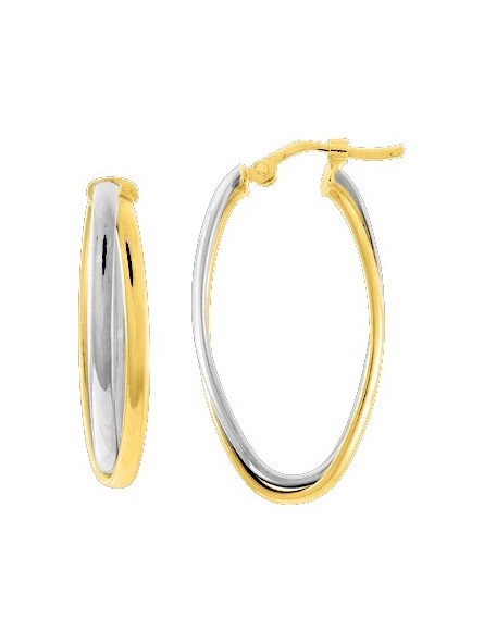 Boucles D'Oreilles Bijou Collection 3586G 3586G - Marque Collection Elsass Bijouterie  Or 750/1000 - Couleur Bicolore -