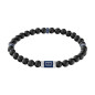 Bracelet Homme Tommy Hilfiger Perles bois noirs