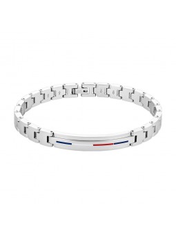 Bracelet Homme Tommy Hilfiger Iconic maille acier Réf 2790313