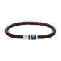 Bracelet Homme Tommy Hilfiger Casual cuir tressé marron