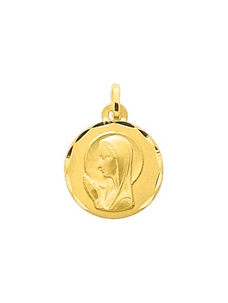 Médaille vierge - Or jaune 750/000 - 20713
