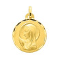 Médaille vierge - Or jaune 750/000 - 20713
