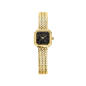 Montre Femme HERBELIN Octogone Noir Acier PVD Or Jaune - 17436BP49 Montre Femme HERBELIN Octogone Noir Acier PVD Or Jaune - 17436BP49