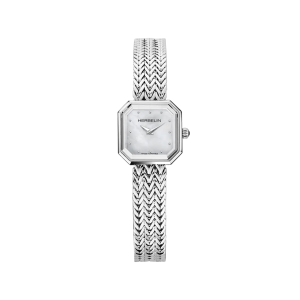 Montre Femme HERBELIN Octogone Nacre Blanc Acier - 17436B19