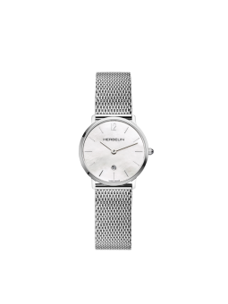 Montre Femme HERBELIN City Nacre Blanc Acier Milanais - 16915AP19B